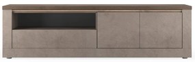 Έπιπλο Τηλεόρασης Ανθρακί Οξειδωμένο 121x43x57