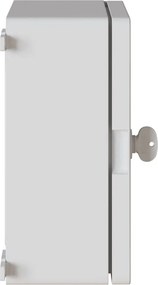 vidaXL Ντουλάπι Ελέγχου Γκρι 28 x 13 x 28 εκ ΑΒΣ Πλαστικό