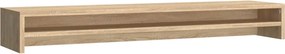 vidaXL Βάση Οθονών Sonoma Δρυς 100 x 24 x 13 εκ. από Επεξ. Ξύλο