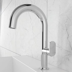 Orabella Oval 10454 Chrome - Μπαταρία νιπτήρα