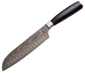 Μαχαίρι Santoku Tetsu από Ανοξείδωτο Ατσάλι 17.5cm BG04128MKB Bergner