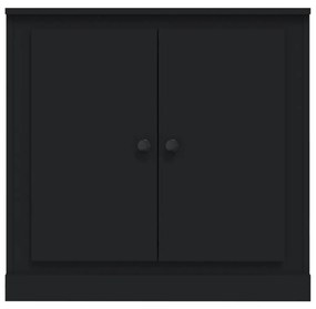 Ντουλάπι Μαύρο 70 x 35,5 x 67,5 εκ. από Επεξεργασμένο Ξύλο - Μαύρο