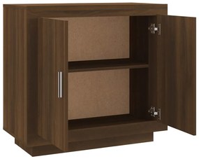 vidaXL Ντουλάπι Καφέ Δρυς 80 x 40 x 75 εκ. από Επεξεργασμένο Ξύλο