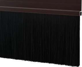 vidaXL Αυτοκόλλητες σφραγίδες πόρτας 12 pcs Καφέ 100 cm
