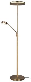 Φωτιστικό Δαπέδου Franklin 426510204 35x181cm Dim Led 4100Lm 35W/650Lm 6,5W Brass Trio Lighting