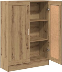 vidaXL Βιβλιοθήκη Artisan Δρυς 82,5x30,5x115 εκ. Επεξεργασμένο Ξύλο