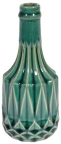 Βάζο Διακοσμητικό 19cm Green 1-0033-91-015 Etiquette Κεραμικό