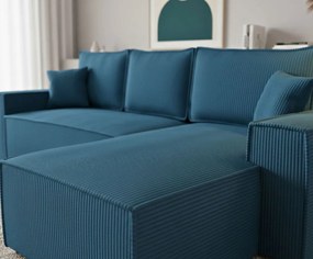 Γωνιακός καναπές Malaga mini I-Petrol-Δεξιά