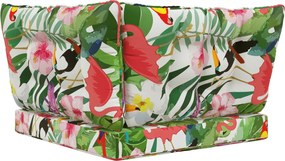 vidaXL Μαξιλάρι Καναπέ Εξωτερικού Χώρου 3 pcs πολύχρωμο Πολυεστέρας