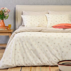 Σεντόνια Διπλά (Σετ) Melinen Ultra Line Melinen Spring Beige