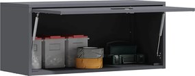 vidaXL Ντουλάπι τοίχου για γκαράζ Ανθρακί 80 x 33 x 35 εκ