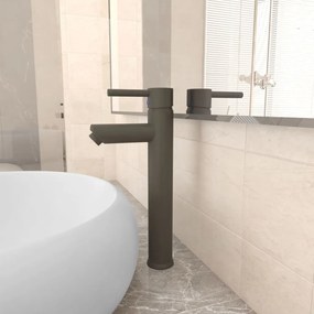 vidaXL Μπαταρία Μπάνιου Αναμεικτική Γκρι 12 x 30 εκ.