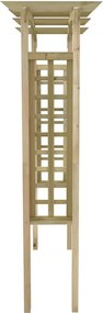 vidaXL Αψίδα Καφασωτό 150 x 60 x 210 εκ. από Ξύλο