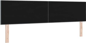 vidaXL LED κεφαλάρι με κεφαλάρι Ανοιχτό γκρι 180 cm Πολυεστέρας