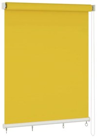 Στόρι Σκίασης Ρόλερ Εξωτερικού Χώρου Κίτρινο 220 x 140 εκ.