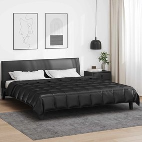 vidaXL Κουβέρτα ολόκληρου του χρόνου Μαύρο 200 x 200 cm