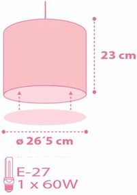 Φωτιστικό οροφής Ango Colors