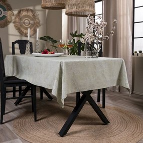 Τραπεζομάντηλο Oviedo 08 Green Teoran 135X180cm Βαμβάκι-Πολυέστερ