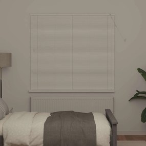 vidaXL Βενετσιάνικη Σκίαση Λευκός 150 x 150 cm PVC