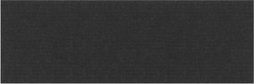 vidaXL Κεφαλάρι Τοίχου 12 pcs Μαύρο 90 x 30 cm ύφασμα