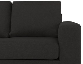 Γωνιακός Καναπές Scandinavian Choice C147, Ανθρακί, Μαύρο, 227x199x86cm, Πόδια: Πλαστική ύλη | Epipla1.gr