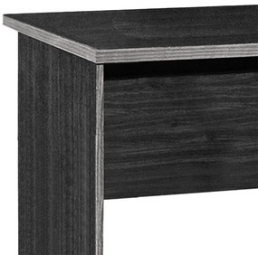 Γραφείο εργασίας Payton pakoworld σε ανθρακι- wenge απόχρωση 150x72.5x76εκ