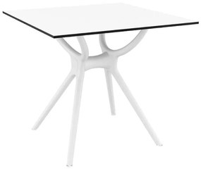 AIR ΤΡΑΠΕΖΙ 80Χ80εκ. WHITE LAMINATE 12mm