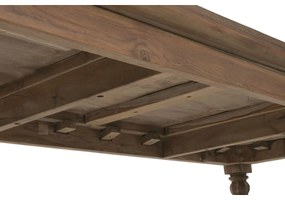 Τραπεζαρία Home ESPRIT ξύλο teak 200 x 90 x 78 cm