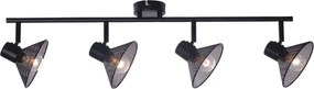 Σποτ Πολύφωτο Aca Paloma TNK2834SB Black