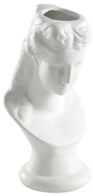 Βάζο Κεραμικό Πρόσωπο Felicien 421002 9x17cm White Eglo Ceramic