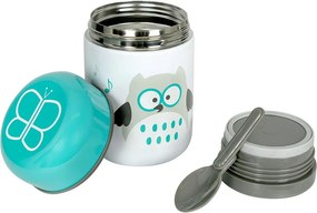 Βρεφικό Θερμός Φαγητού 300ml Με Κουτάλι Bbluv B0122-A Aqua Blue