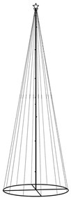 vidaXL Χριστουγεννιάτικο Δέντρο Κώνος 732 LED Μπλε 160 x 500 εκ.