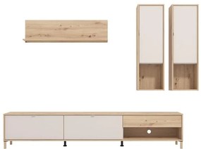 Σύνθετο σαλονιού NORWICH Artisan Oak - Cashmere 234x40x197εκ. 234x40x197 εκ.