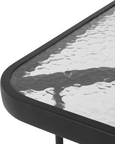 ΣΕΤ ΤΡΑΠΕΖΑΡΙΑΣ 5ΤΜΧ REDAN HM21223.01 ΤΡΑΠΕΖΙ &amp; 4 ΠΟΛΥΘΡΟΝΕΣ ΣΕ ΜΑΥΡΟ