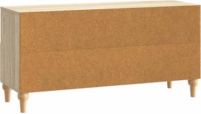 vidaXL Ντουλάπι TV 102 x 34,5 x 50 εκ. Δρύς Sonoma