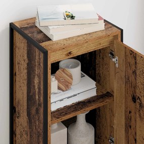 vidaXL Πλαϊνό γραφείο Παλιό Ξύλο 43 x 36 x 75,5 εκ. Επεξεργασμένο ξύλο