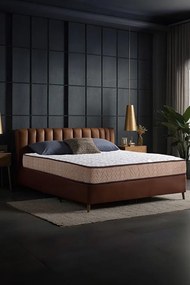 Stewehome Bamboo Plus Ορθοπεδικό Στρώμα Διπλού Κρεβατιού Καφέ 150x200 cm