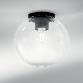 Φωτιστικό Οροφής - Πλαφονιέρα I-Polly-G25-TR E27 26x25cm Clear Intec Plastic