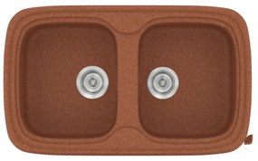 Sanitec Classic 312 Granite Terracotta Νεροχύτης