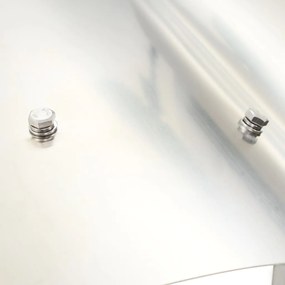 vidaXL Καπέλο Καμινάδας από Ανοξείδωτο Ατσάλι 70 x 70 x 37 εκ.
