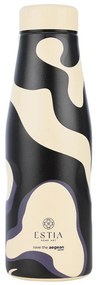Μπουκάλι Θερμός Bold Drift Save The Aegean 01-31640 500ml Beige-Black Estia