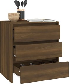 vidaXL Μπουφές Καφέ Δρυς 70x41x75 εκ. από Επεξεργασμένο Ξύλο