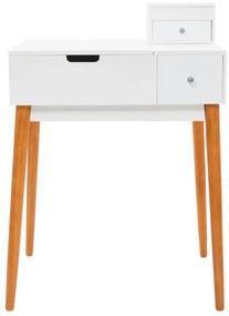 vidaXL Μπουντουάρ με Καθρέφτη 60 x 50 x 86 εκ. από MDF