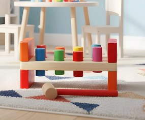 Παιδικό σετ με σφηνώματα και σφυρί Joyland Hammertime