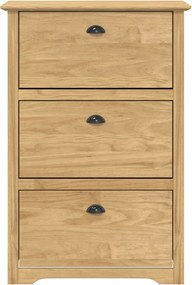 vidaXL Ράφι Παπουτσιών BODO 80 x 35 x 118 εκ Επεξεργασμένο Ξύλο