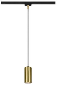 Φωτιστικό Ράγας Κρεμαστό Duoline 73240108 Φ6x180cm 1xGU10 25W Brass Trio Lighting