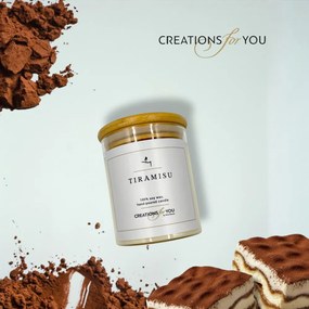 Κερί Αρωματικό Tiramisu - 240 γρ. +-