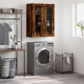 Ντουλάπι Τοίχου Καπνιστή Δρυς 69,5 x 34 x 90 εκ.