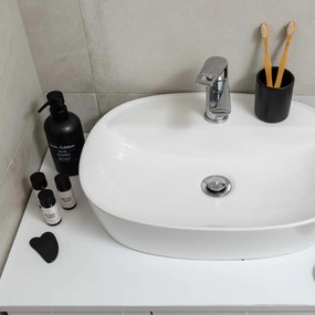 Dispenser Μπάνιου 310ml (Φ7x19) Estia Myst Μαύρο 02-26851