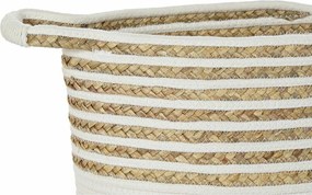 Σετ Καλαθιών DKD Home Decor Θαλασσινό γρασίδι Boho 36 x 36 x 34 cm